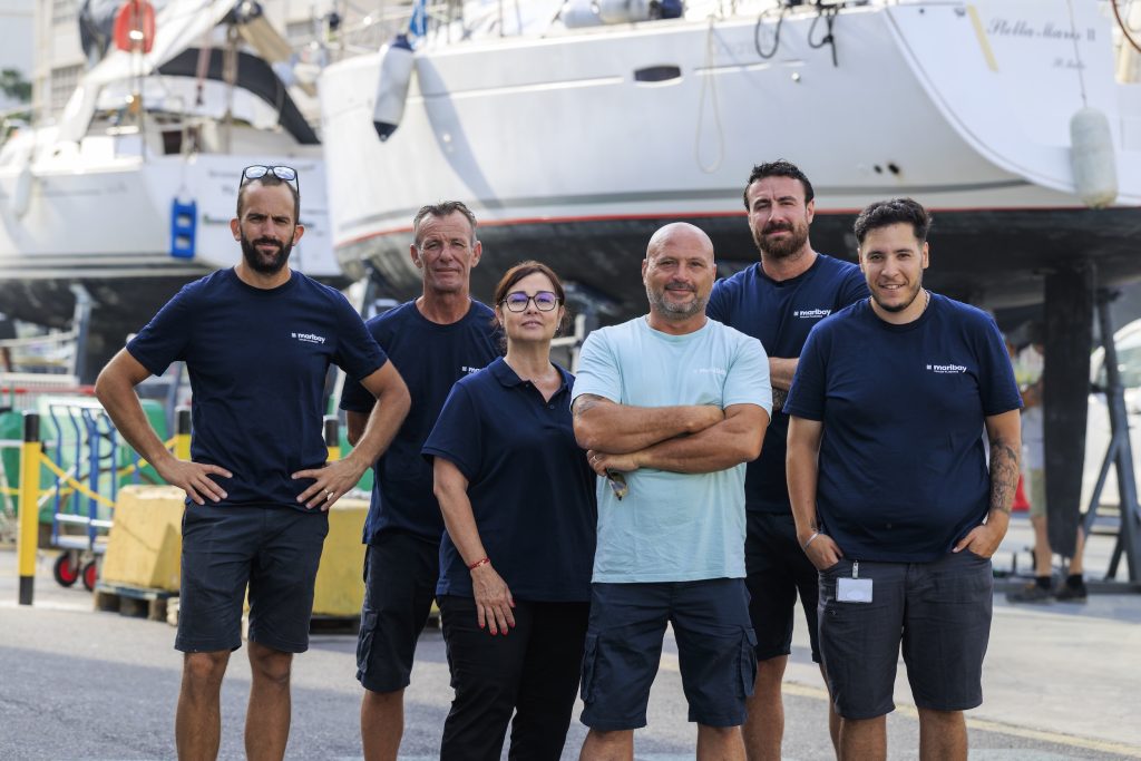 L'équipe de Toulon Darse Nord au complet