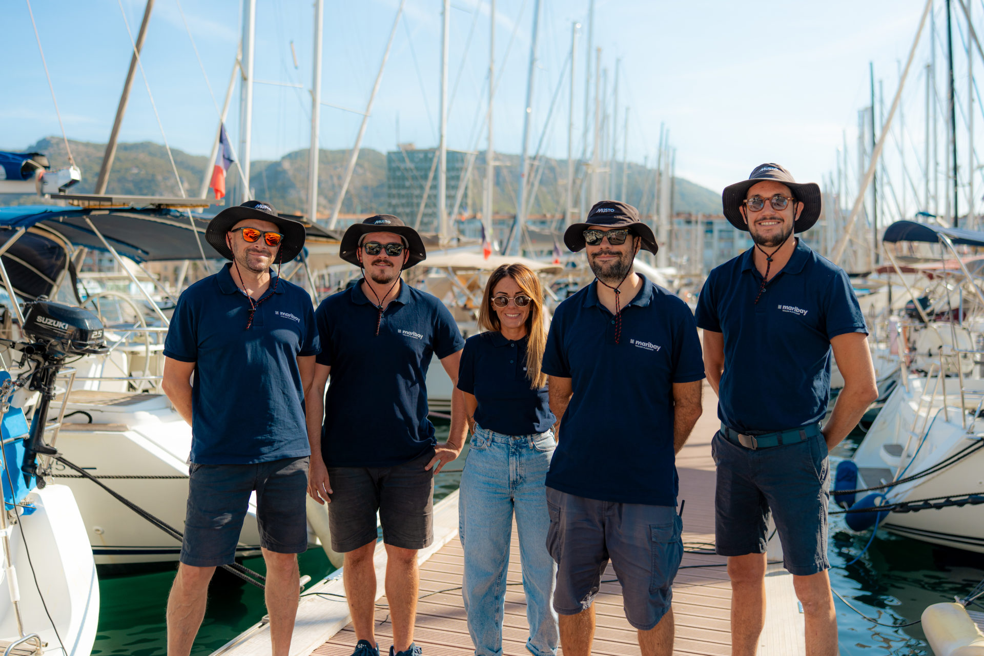 Equipe du port de Toulon Vieille Darse