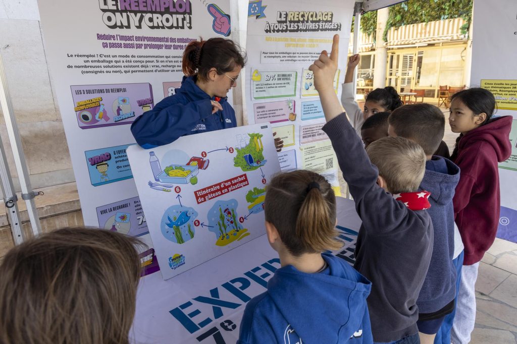 Intervention de sensibilisation auprès des enfants