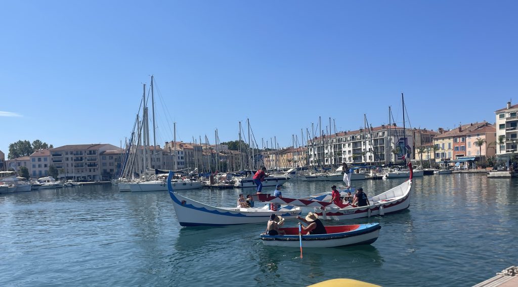 Joutes provençales sur l'eau