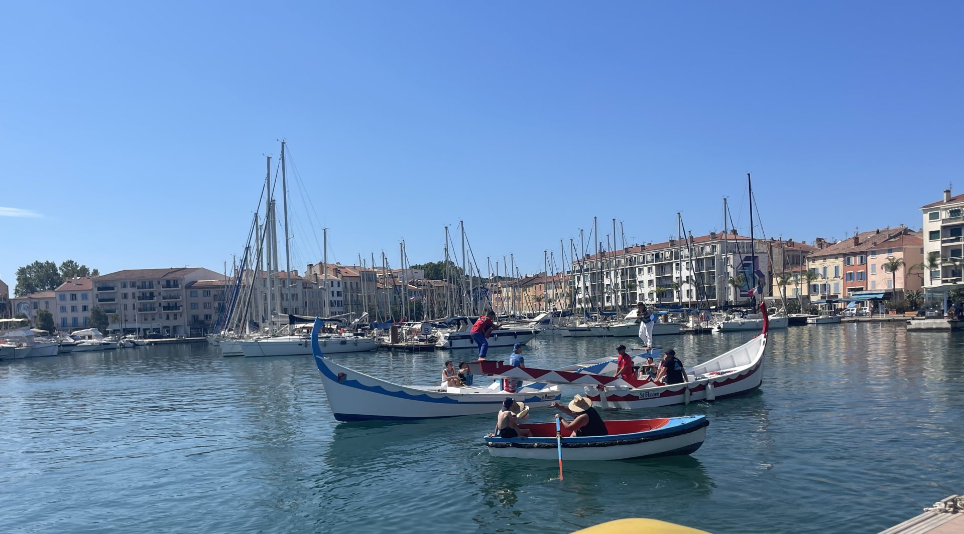 Joutes provençales sur l'eau