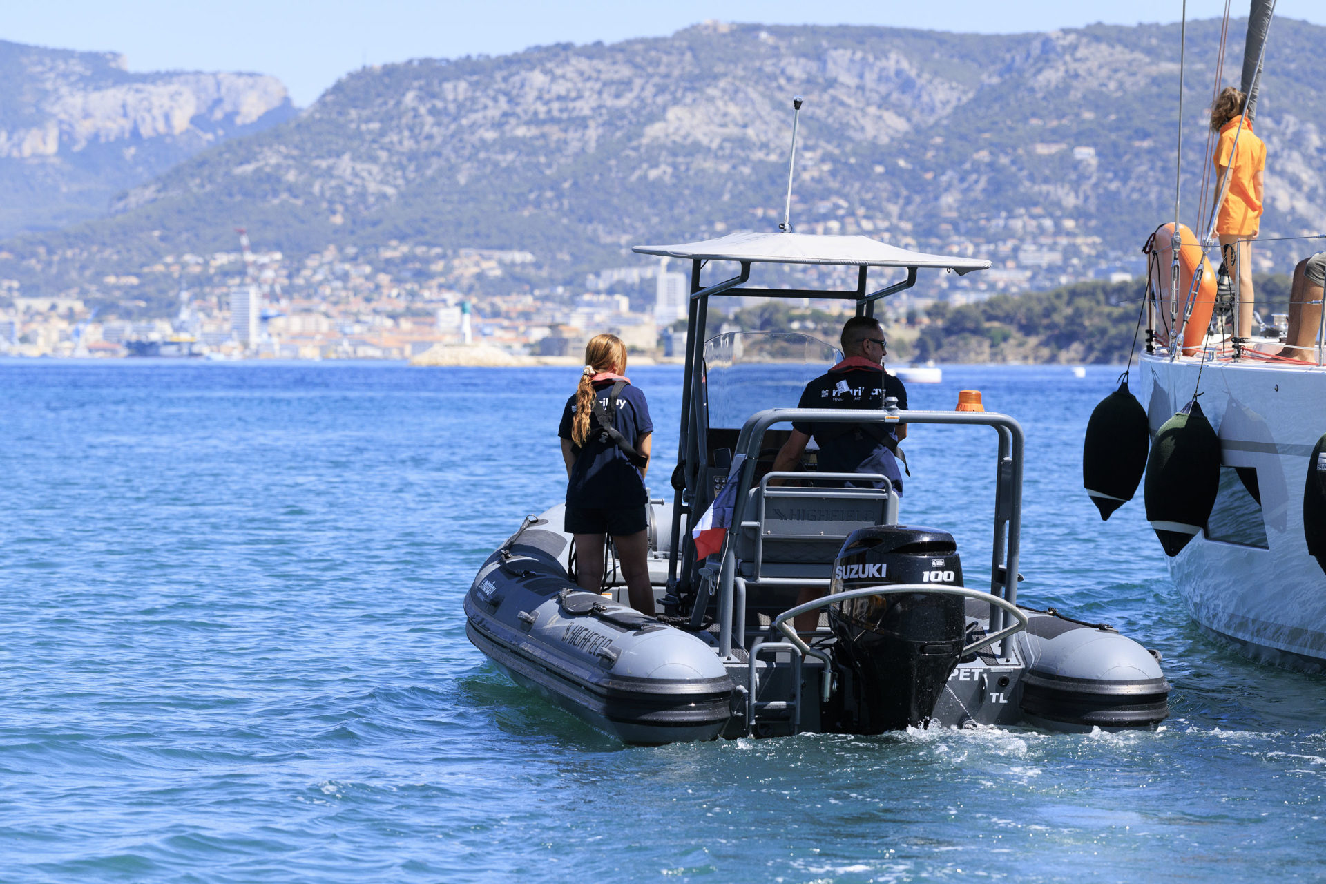 L'équipe Maribay en intervention